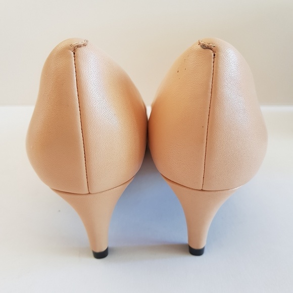 New COLE HAAN Amela Grand Pump 45mm Nude Leather - Picture 4 of 8